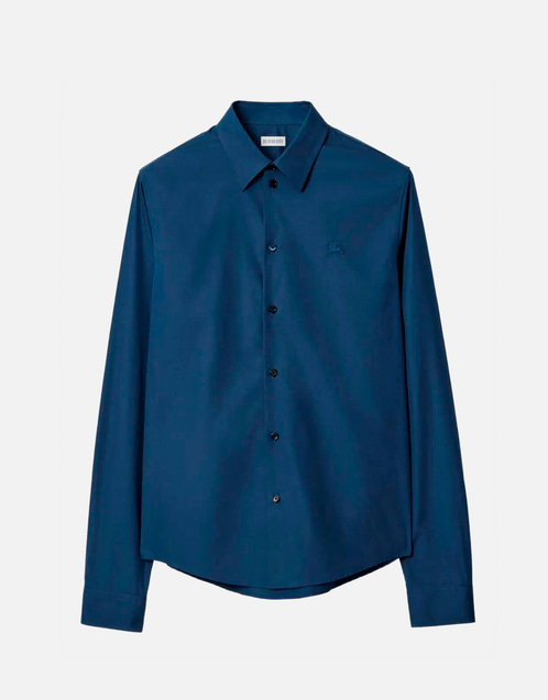 Burberry メンズレギュラーフィットコットンポプリンシャツ (すべての