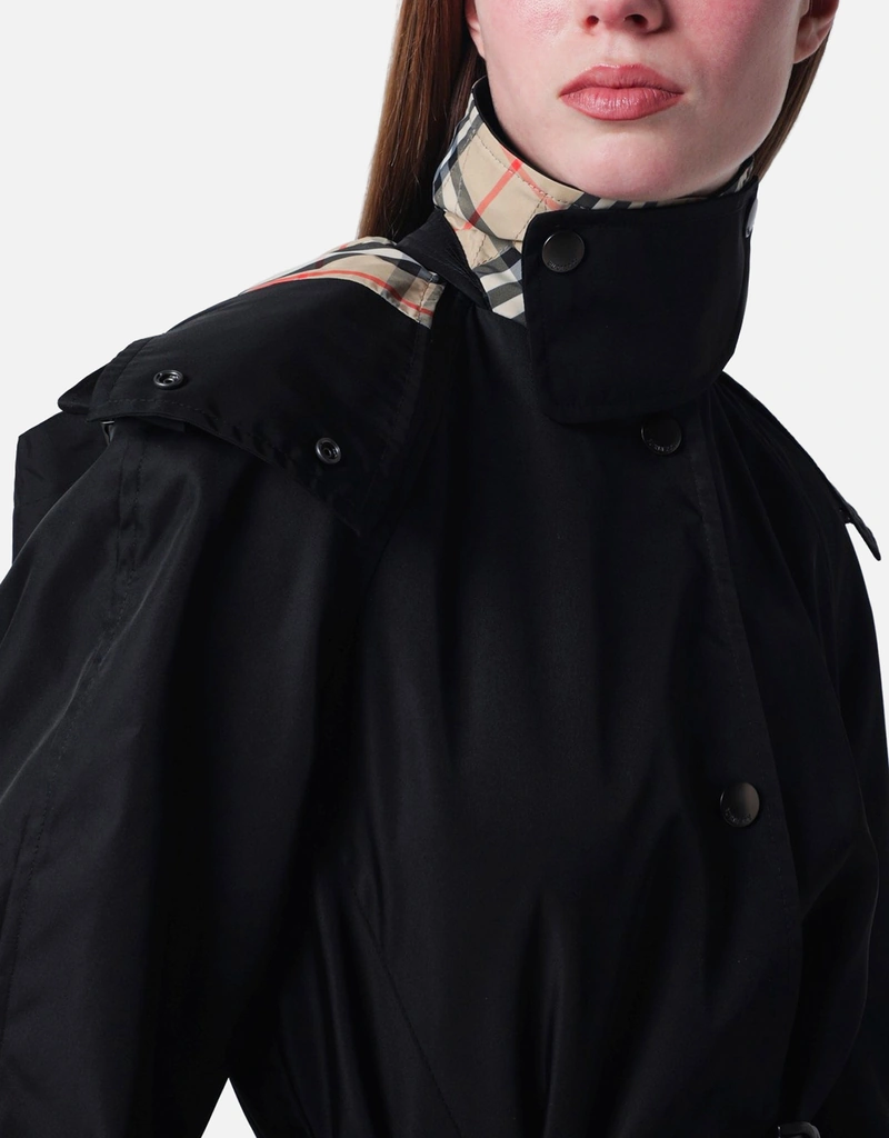 Burberry Long Nylon Hooded Car Coat (All New In) IFCHIC.COM