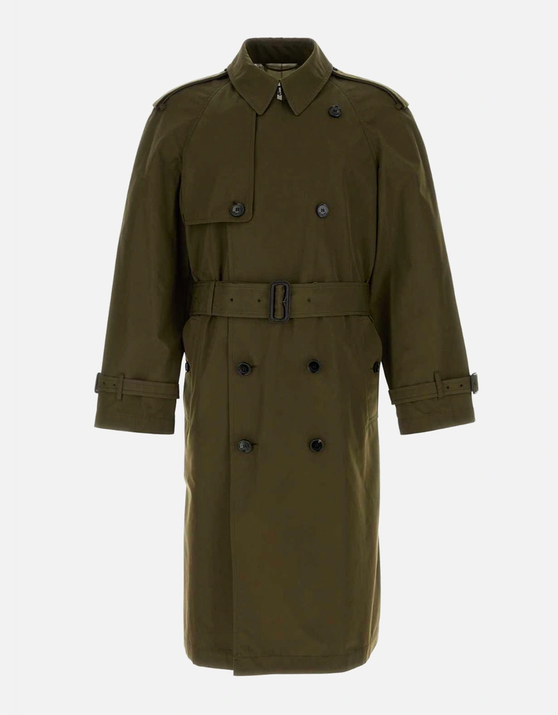 Burberry メンズHighbury Bl長袖軽量コットントレンチコート (すべての
