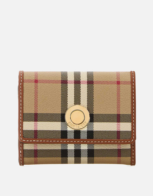 Burberry スモールチェック折りたたみ財布 () IFCHIC.COM