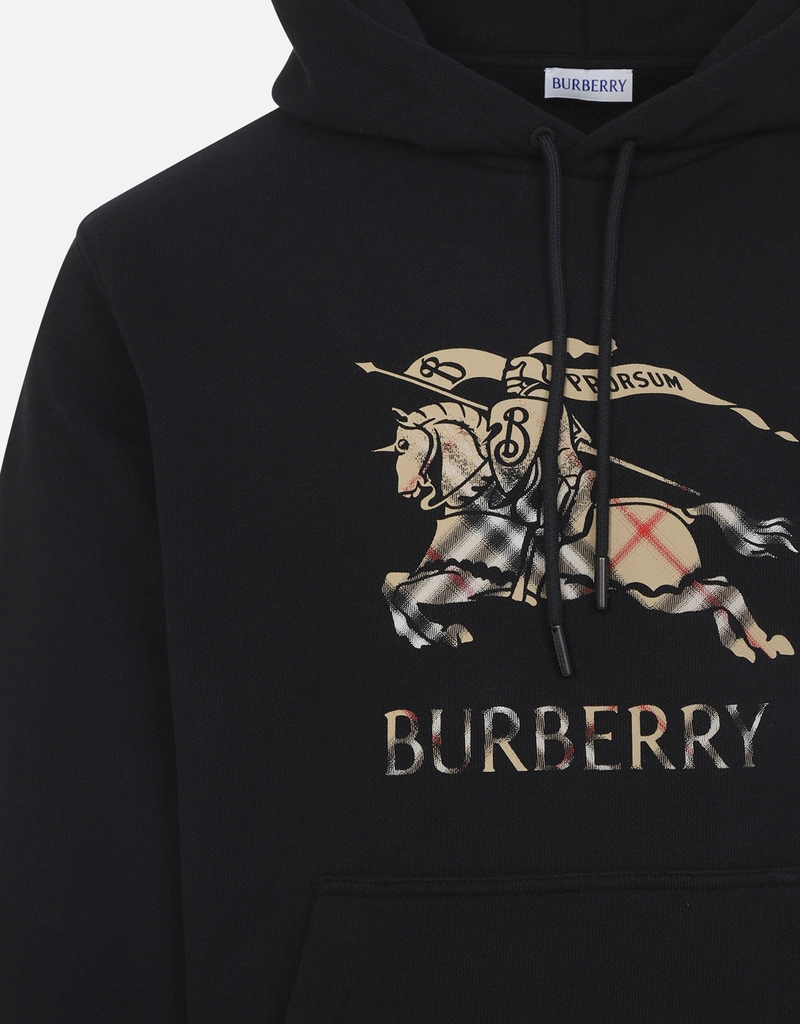 Burberry メンズ EKDグラデーションコットンスリムフィットフーディー