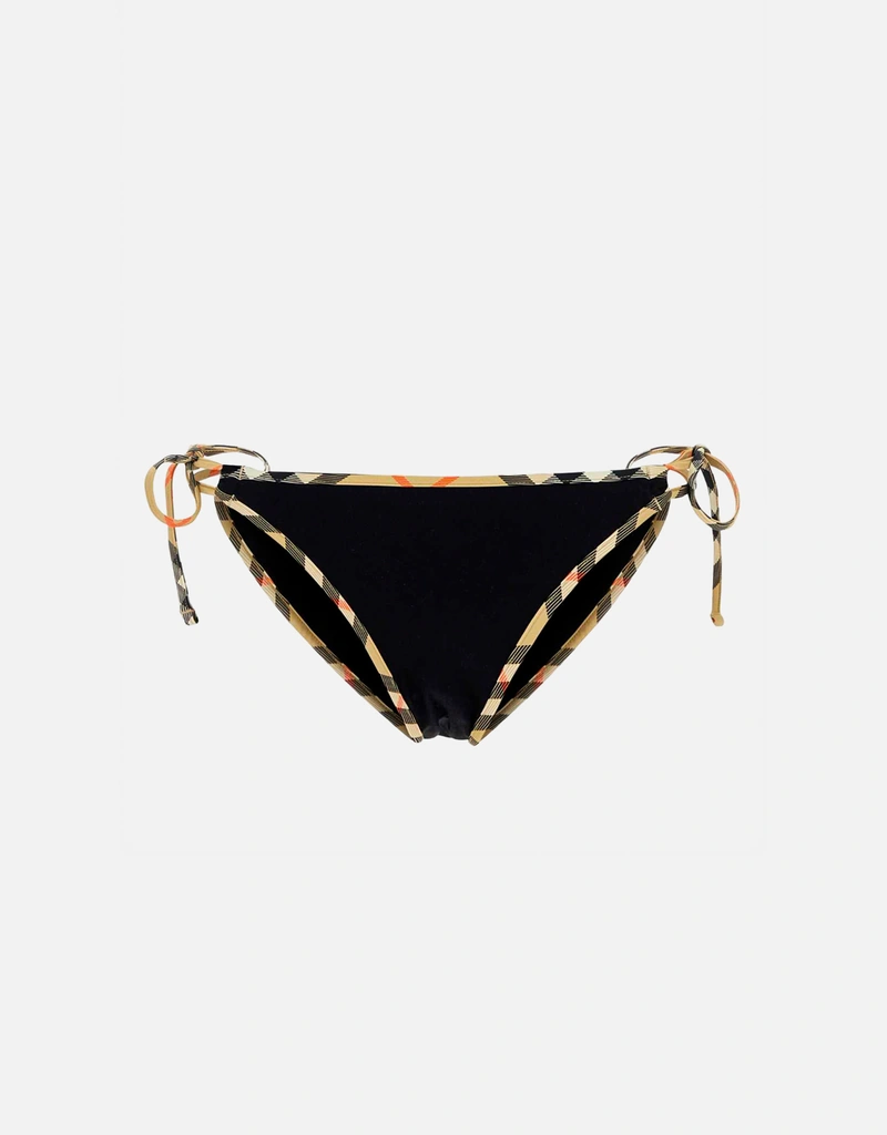 Burberry チェックトリムストレッチビキニブリーフ (すべての新品