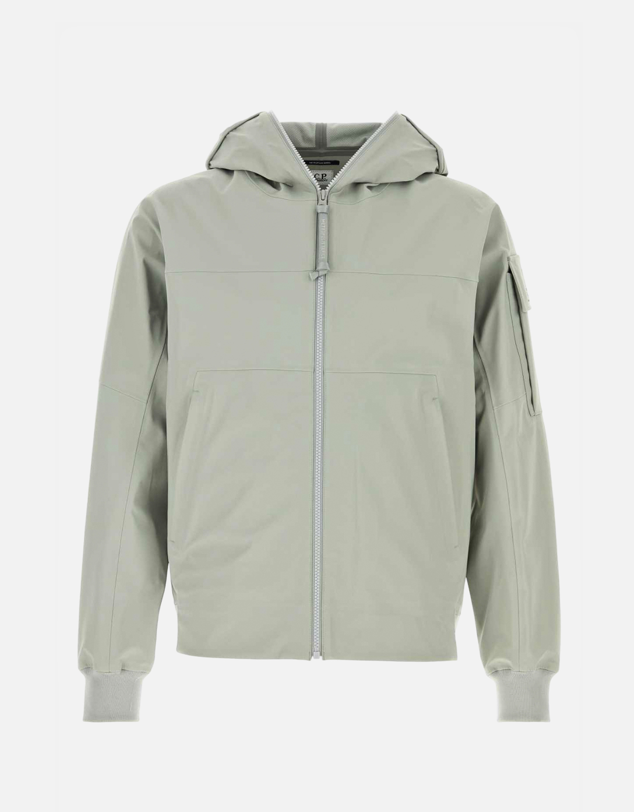 C.P. Company メンズMetropolisシリーズナイロンストレッチフーデッド