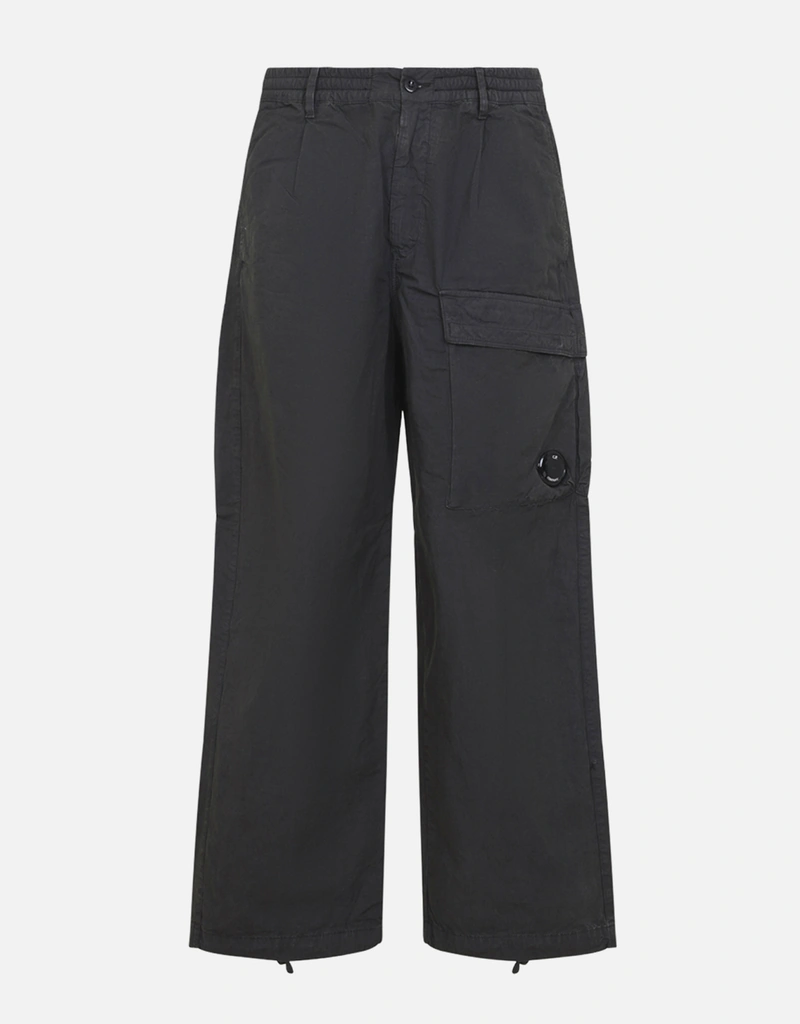 C.P. Company Men's Micro-Reps Boxy Cargo Cotton Pants (Pants