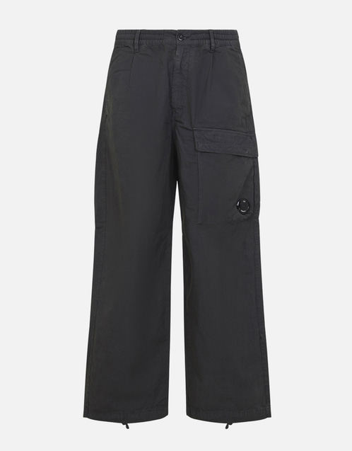 C.P. Company Men's Micro-Reps Boxy Cargo Cotton Pants (Pants