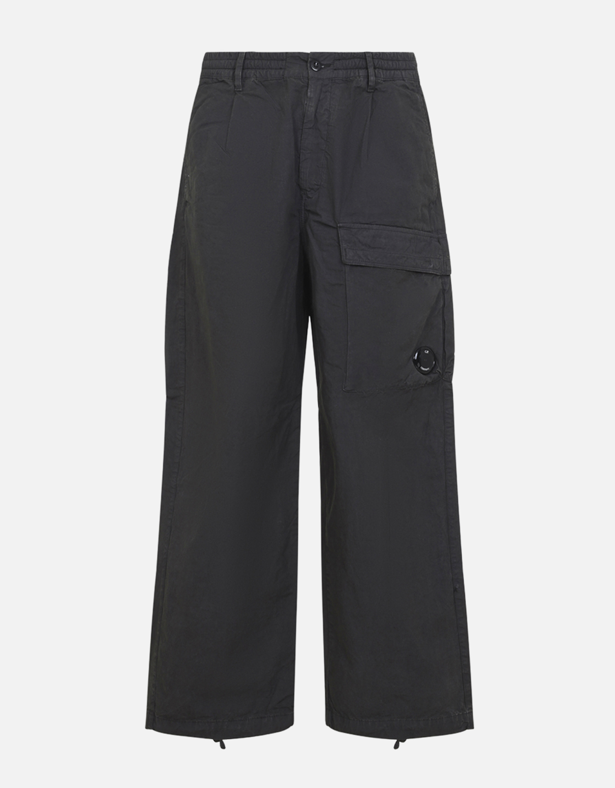 C.P. Company Men's Micro-Reps Boxy Cargo Cotton Pants (Pants