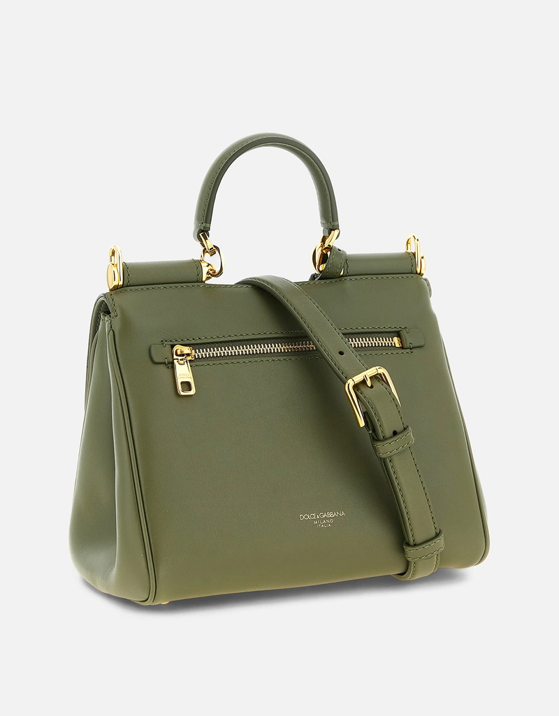 Dolce & Gabbana My Sicily 小型カーフスキンハンドバッグ () IFCHIC.COM