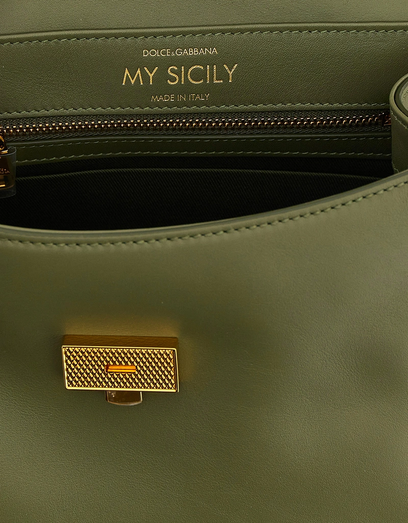 Dolce & Gabbana My Sicily 小型カーフスキンハンドバッグ () IFCHIC.COM
