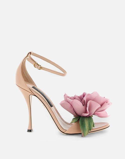 Dolce & Gabbana ブーケ カーフレザーサンダル () IFCHIC.COM