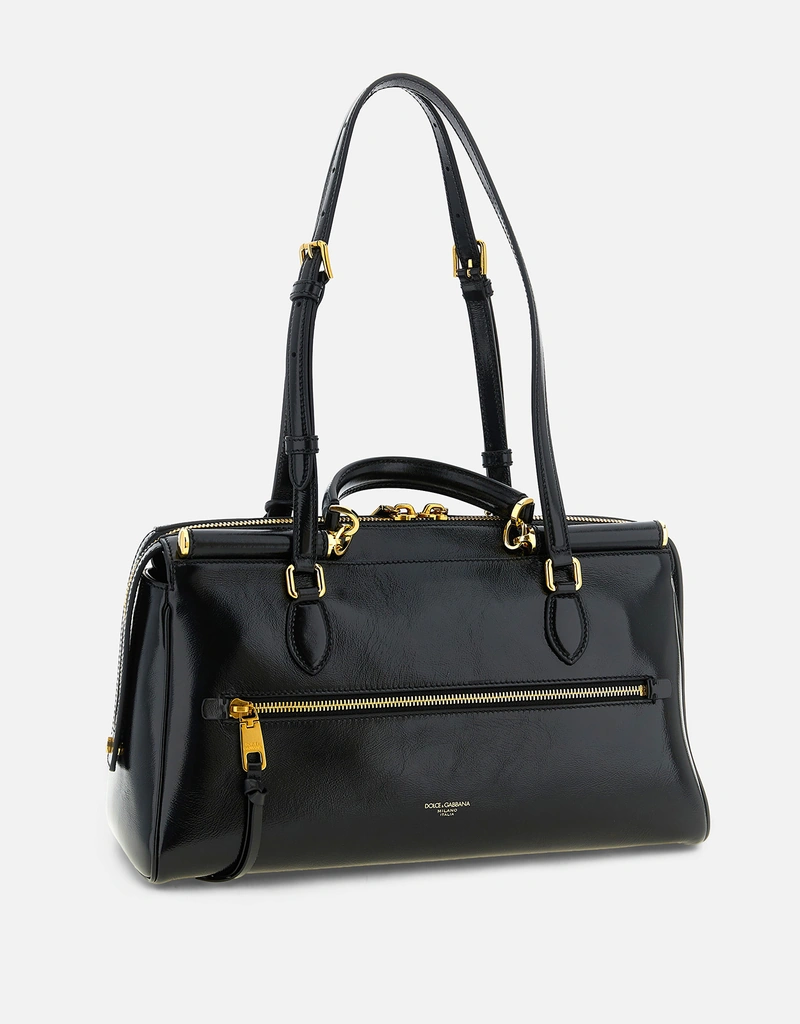 Dolce & Gabbana Medium Vittoria Calfskin Handbag () IFCHIC.COM