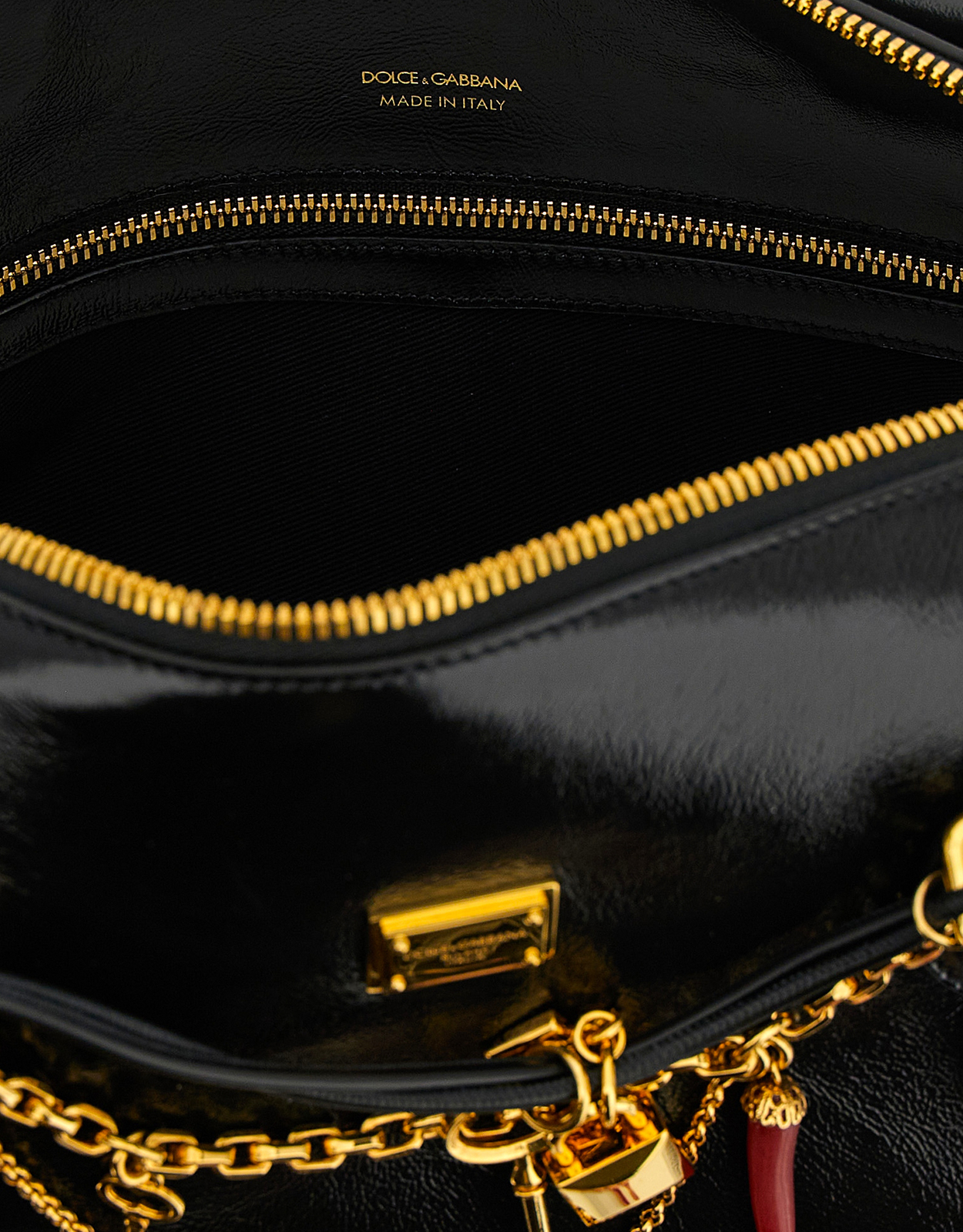 Dolce & Gabbana Medium Vittoria Calfskin Handbag () IFCHIC.COM