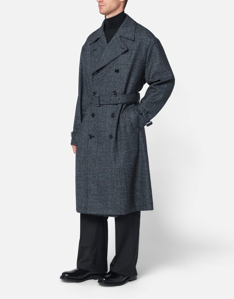 Dolce & Gabbana メンズウールダブルブレストコート (すべての新品