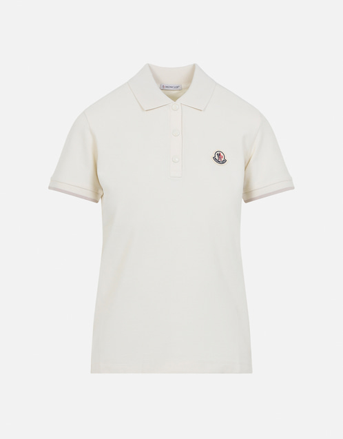 Moncler ロゴコットンピケポロシャツ (すべての新品) IFCHIC.COM