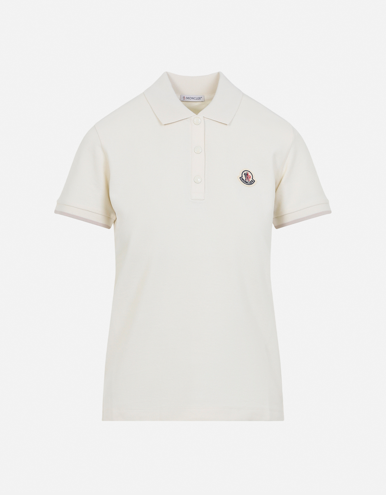 Moncler ロゴコットンピケポロシャツ (すべての新品) IFCHIC.COM