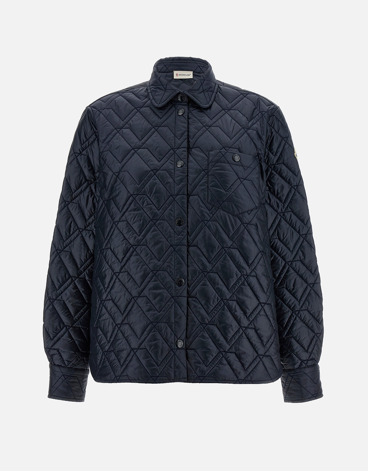 Moncler キルティングロングオーバーシャツ (すべての新品) IFCHIC.COM