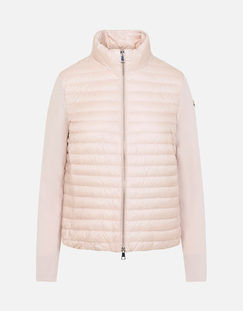 Moncler ポリアミド ダウン フェザー カーディガン (すべての新品