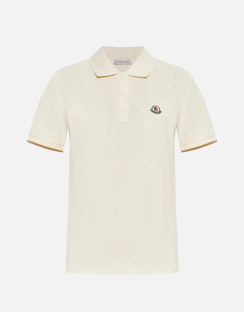 Moncler ロゴコットンピケポロシャツ (すべての新品) IFCHIC.COM