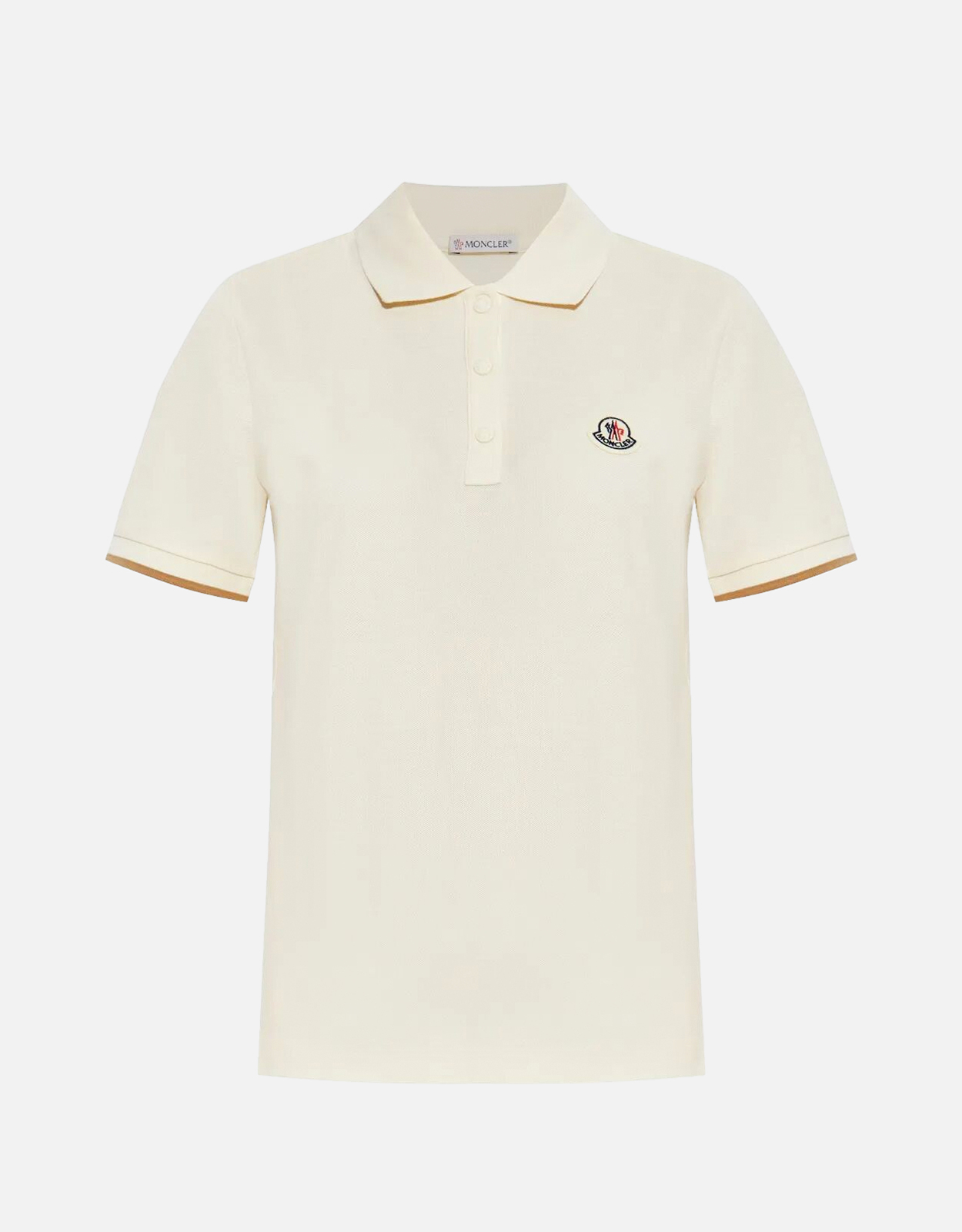 Moncler ロゴコットンピケポロシャツ (すべての新品) IFCHIC.COM