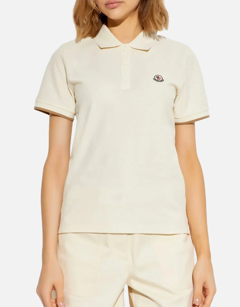 Moncler ロゴコットンピケポロシャツ (すべての新品) IFCHIC.COM