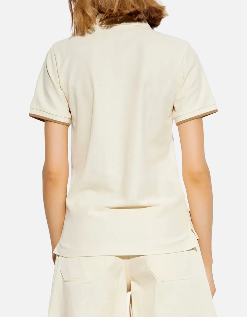 Moncler ロゴコットンピケポロシャツ (すべての新品) IFCHIC.COM