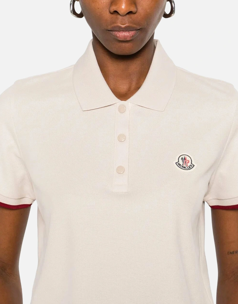 Moncler コットンレギュラーフィットポロシャツ (すべての新品) IFCHIC.COM