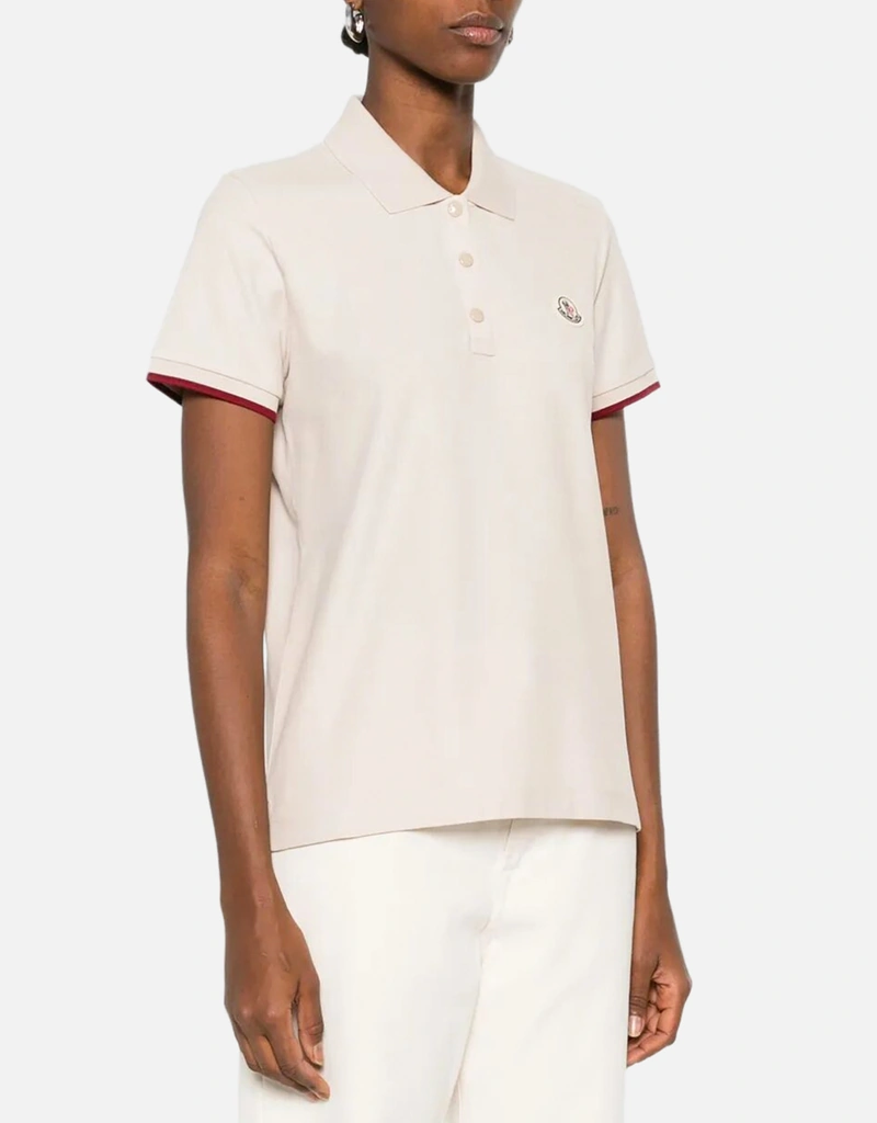Moncler コットンレギュラーフィットポロシャツ (すべての新品) IFCHIC.COM