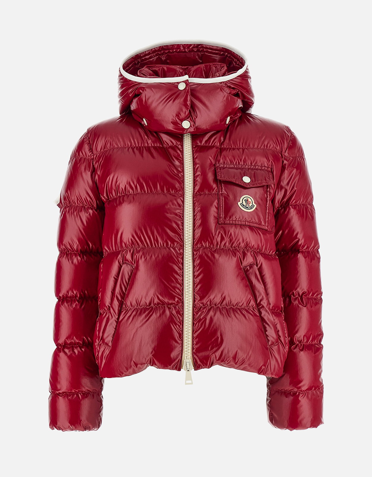 Moncler Andro フード付きショートナイロンダウンジャケット (すべての