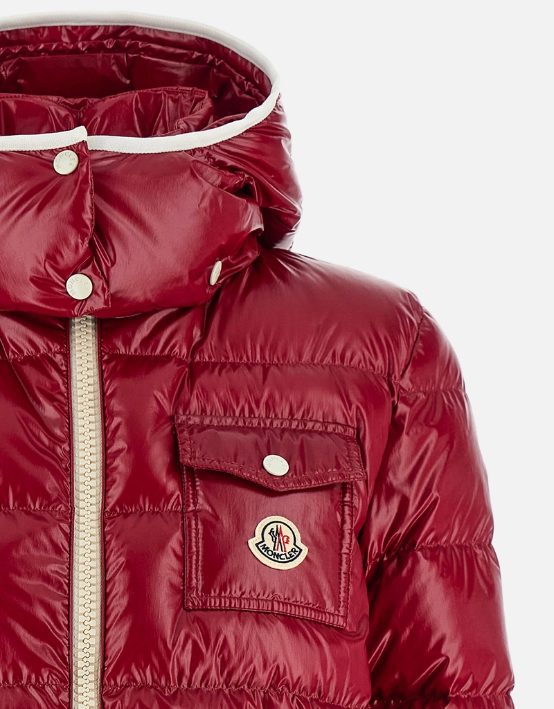 Moncler Andro フード付きショートナイロンダウンジャケット (すべての