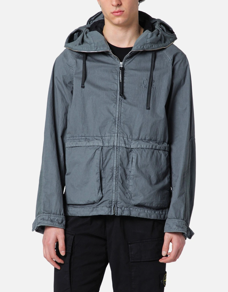 C.P. Company Men's 50 Fili Wax Explorer Nylon Regular Fit Jacket
