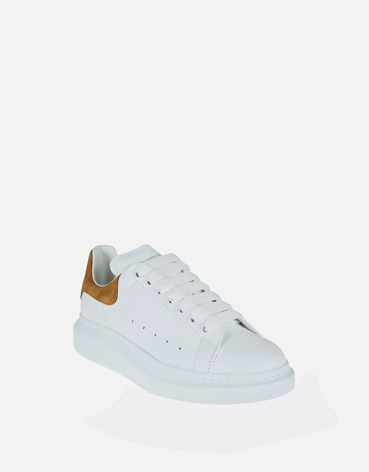 Alexander McQueen ホワイトカーフレザー オーバーサイズスニーカー