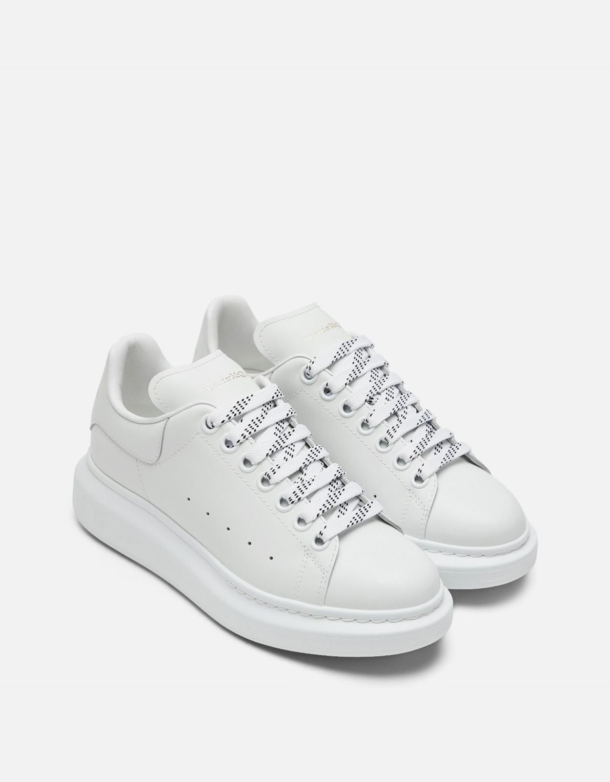 Alexander McQueen オーバーサイズドカーフレザースニーカー (すべての