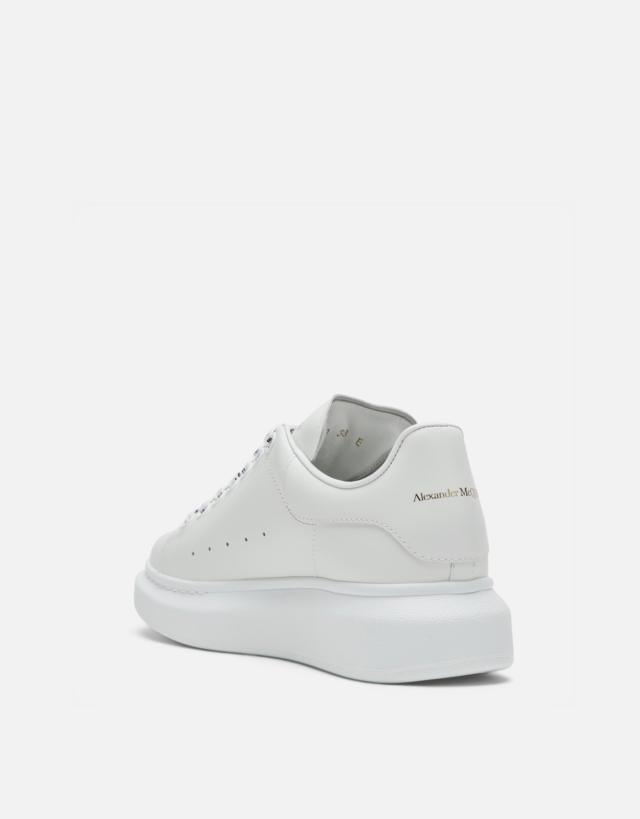 Alexander McQueen オーバーサイズドカーフレザースニーカー (すべての