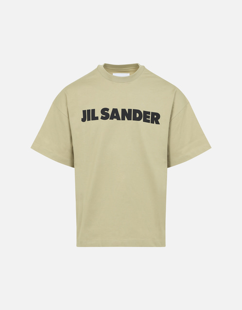 Jil Sander メンズ ロゴ コットンTシャツ (すべての新品) IFCHIC.COM