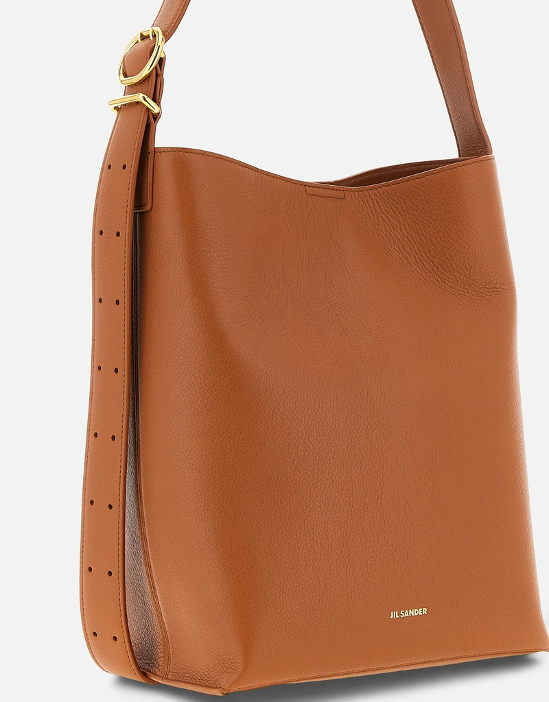 Jil Sander Cannolo Tote Shoulder Bag () IFCHIC.COM