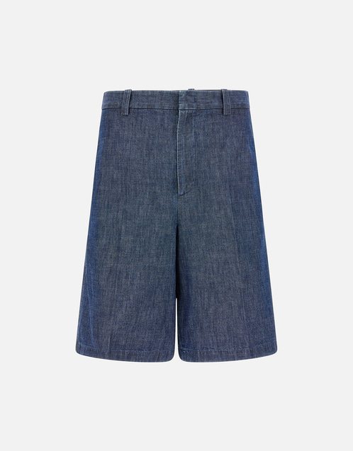 Jil Sander メンズ210コットンデニムバミューダショーツ (すべての新品