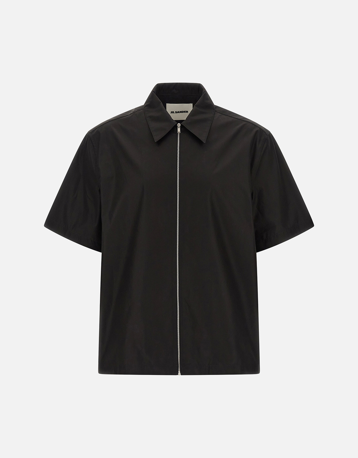 Jil Sander メンズ201ヘビーコットンポプリン半袖シャツ (すべての新品