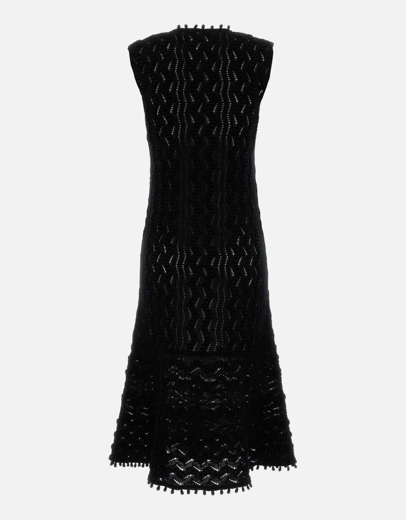 Jil Sander V Neck Dress With Godet Bottom (All New In) IFCHIC.COM