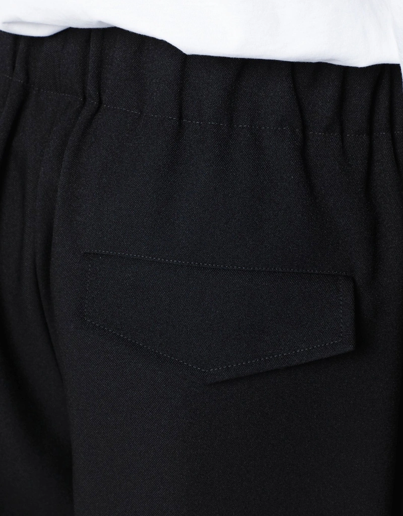 Jil Sander メンズ ブラックテクニカルサージパンツ (すべての新品