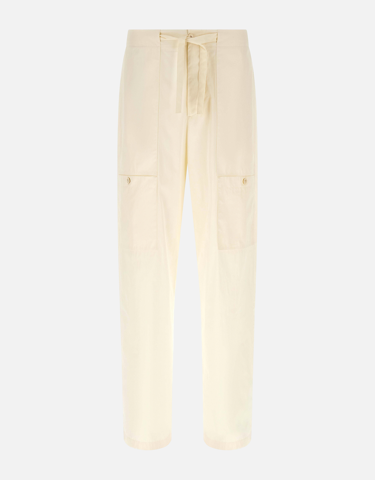 Jil Sander Jil Sander Men's Cargo Cotton Wide Leg Mid Waist Pants - IT 34　Jil Sander メンズ カーゴ コットン ワイドレッグ ミッドウエスト パンツ - IT 34
