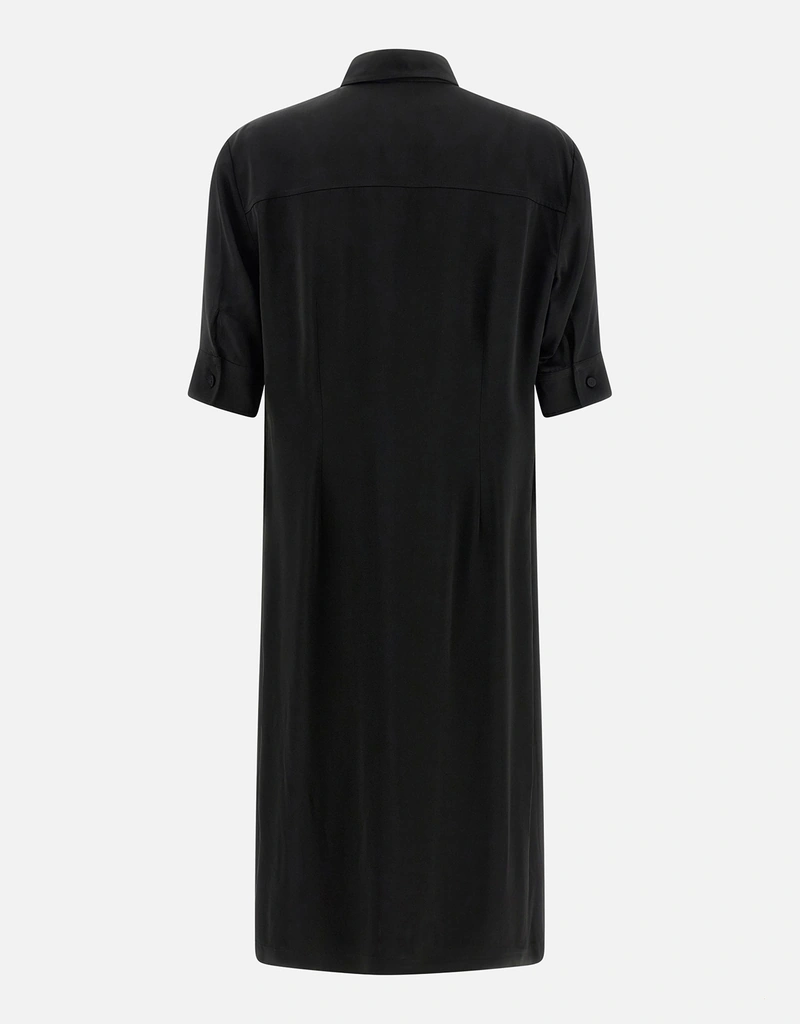 Jil Sander ロング フルイド ビスコース シャツ (すべての新品) IFCHIC.COM