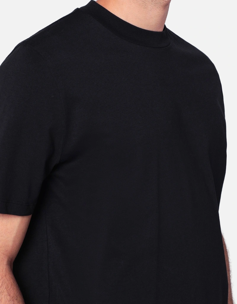 Jil Sander メンズコットンリラックスフィットボクシークルーネックT