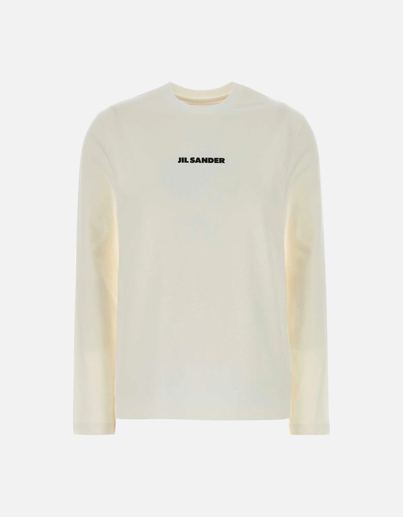 JIL SANDER コットン Tシャツ ホワイト　L Jil Sander ホワイトコットンTシャツ (すべての新品) IFCHIC.COM