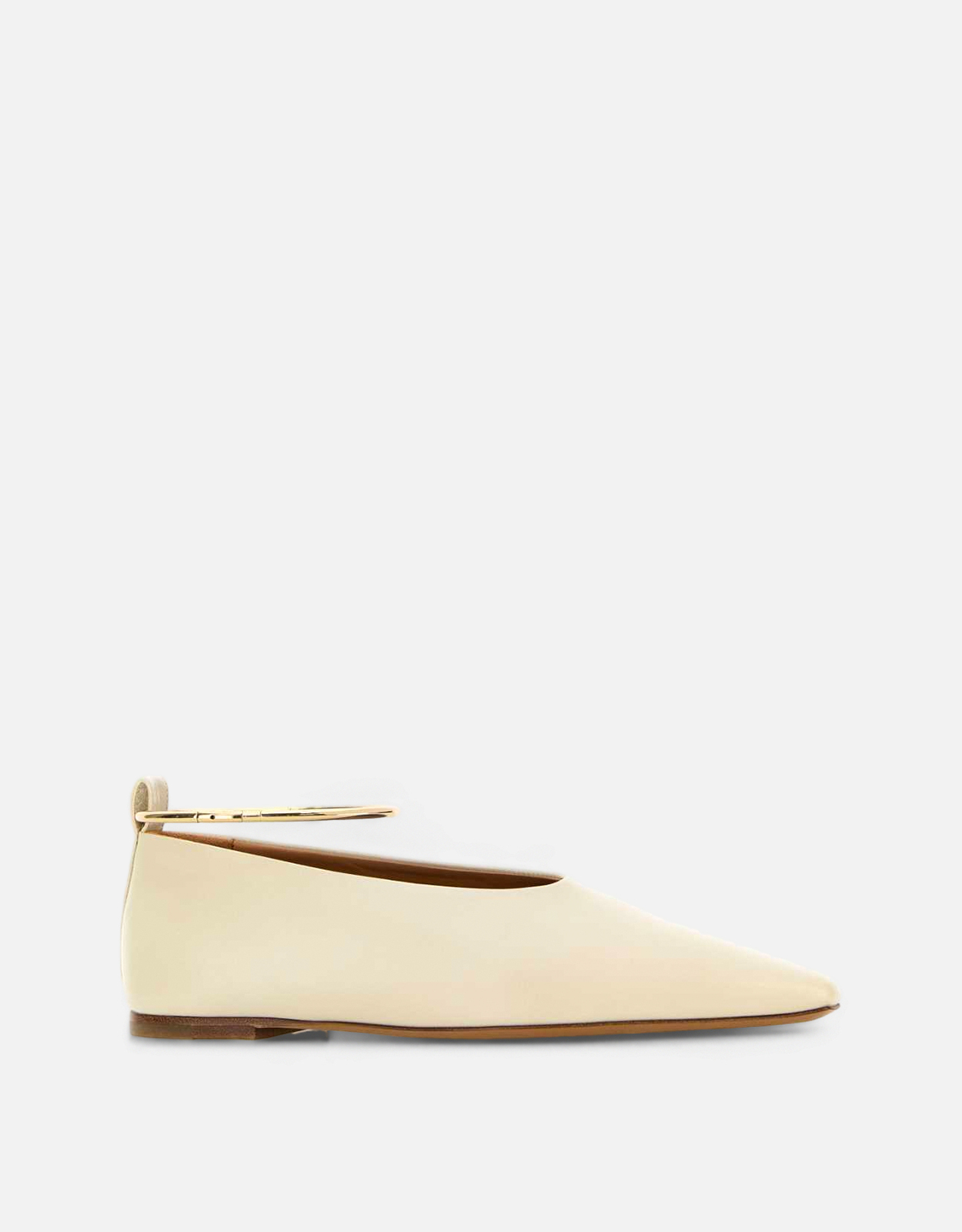 Jil Sander Leather Ballerina Flats () IFCHIC.COM