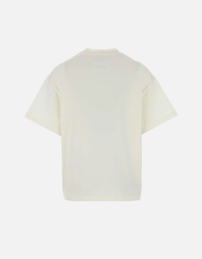 Jil Sander ホワイトコットンオーバーサイズTシャツ (すべての新品