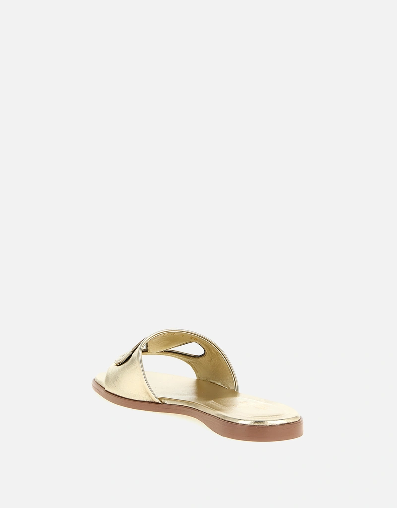 Valentino Garavani VLogo シグネチャー カーフレザースリッパ