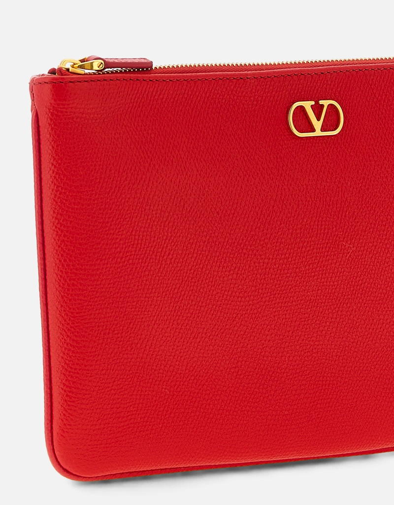 Valentino Garavani ガーネットカーフレザークラッチバッグ () IFCHIC.COM