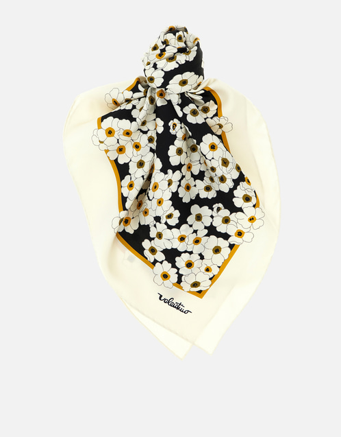 Valentino Garavani ショールズ シルク プリントスカーフ () IFCHIC.COM