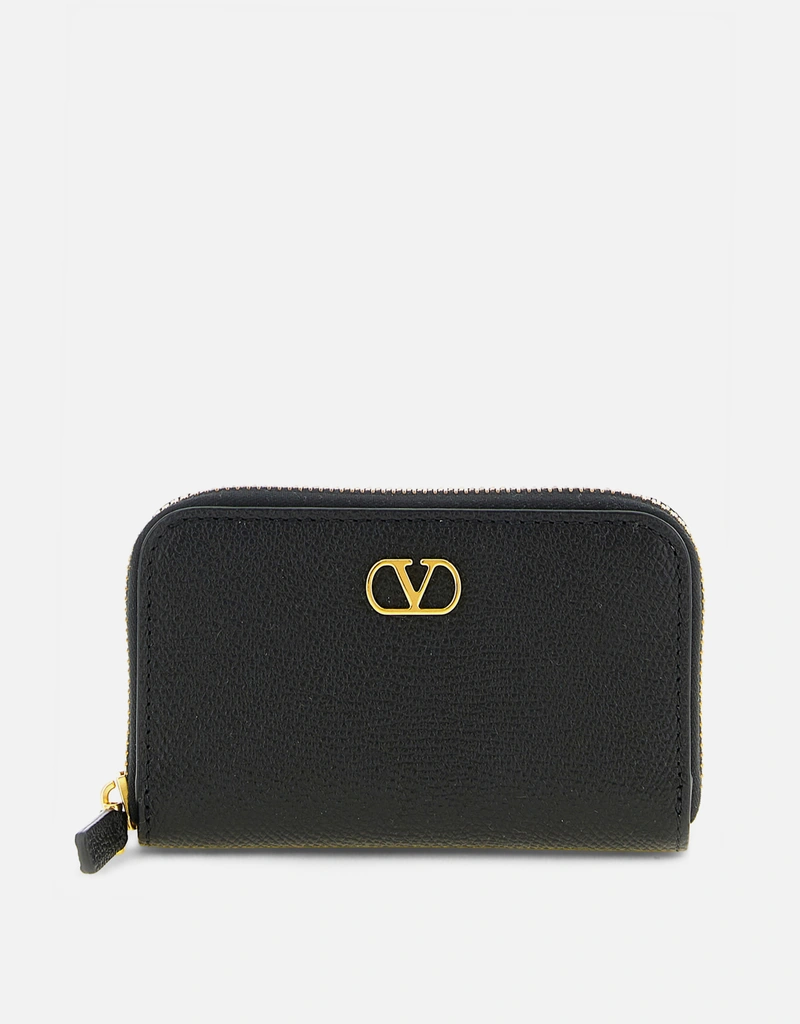 Valentino Garavani Vlogoシグネチャー カーフレザー カードホルダー