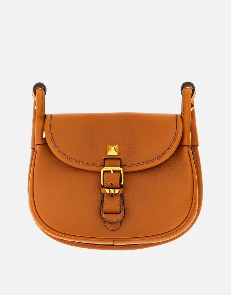 Valentino Garavani スモールカーフスキンレザーショルダーバッグ