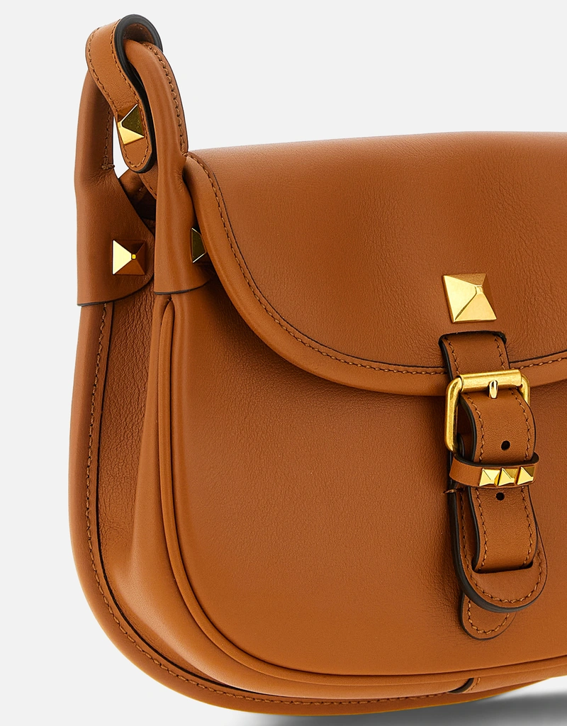 Valentino Garavani スモールカーフスキンレザーショルダーバッグ